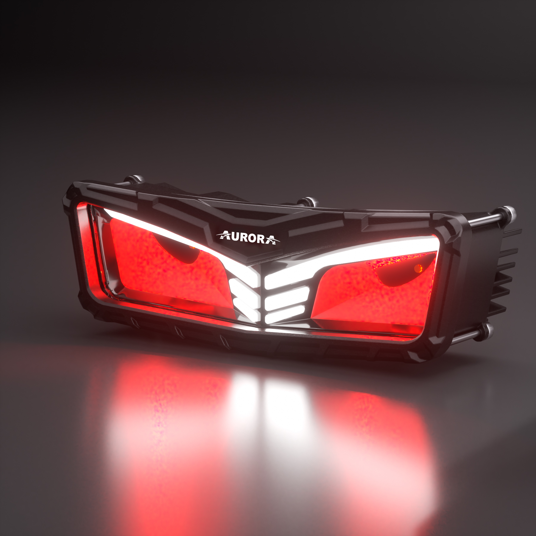 AURORA New Design LED Brake Light Driving Signal Warning Tail Light